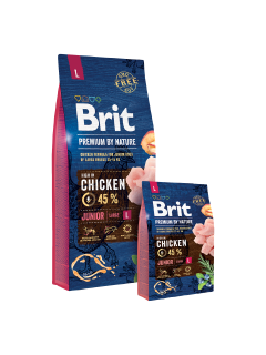 Brit Premium by Nature Junior Large 15kg