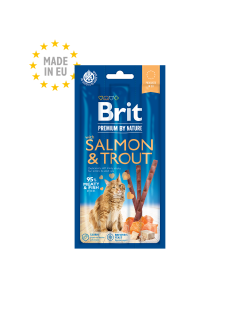 Brit Premium Cat by Nature Sticks Salmon&Trout(3pcs) 