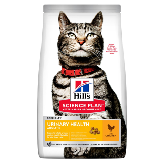 Hill's Science Plan Urinary Health krmivo pro dospělé kočky s kuřetem 1,5kg