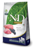 N&D PRIME DOG Adult M/L Lamb & Blueberry 12kg