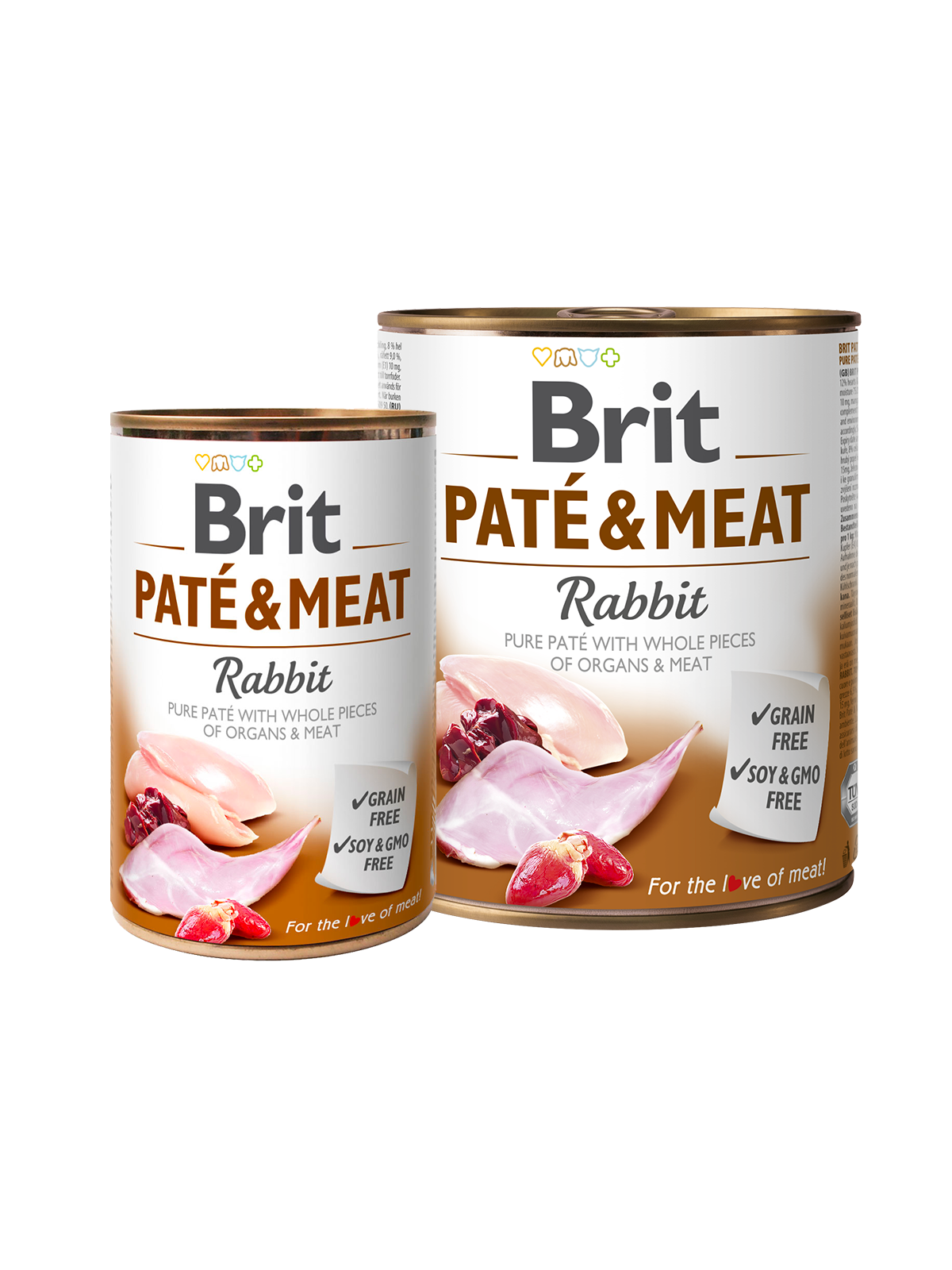 Konzerva Brit Paté&meat králík 400g