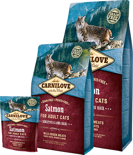 Carnilove Cat Salmon for adult Sensitive&LH 400g