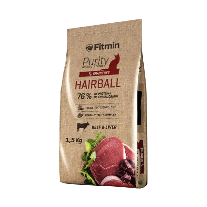 Fitmin Cat Purity Hairball 1,5kg