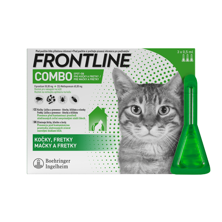 FRONTLINE COMBO spot-on pro kočky - 1x0,5ml
