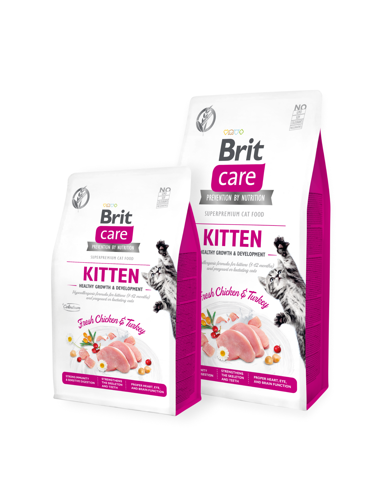 Brit Care Cat GF Kitten Healthy Growth&Development 7kg