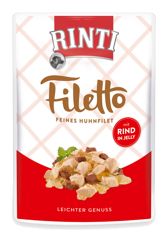 Rinti Filetto kuře+hovězí v želé 100g