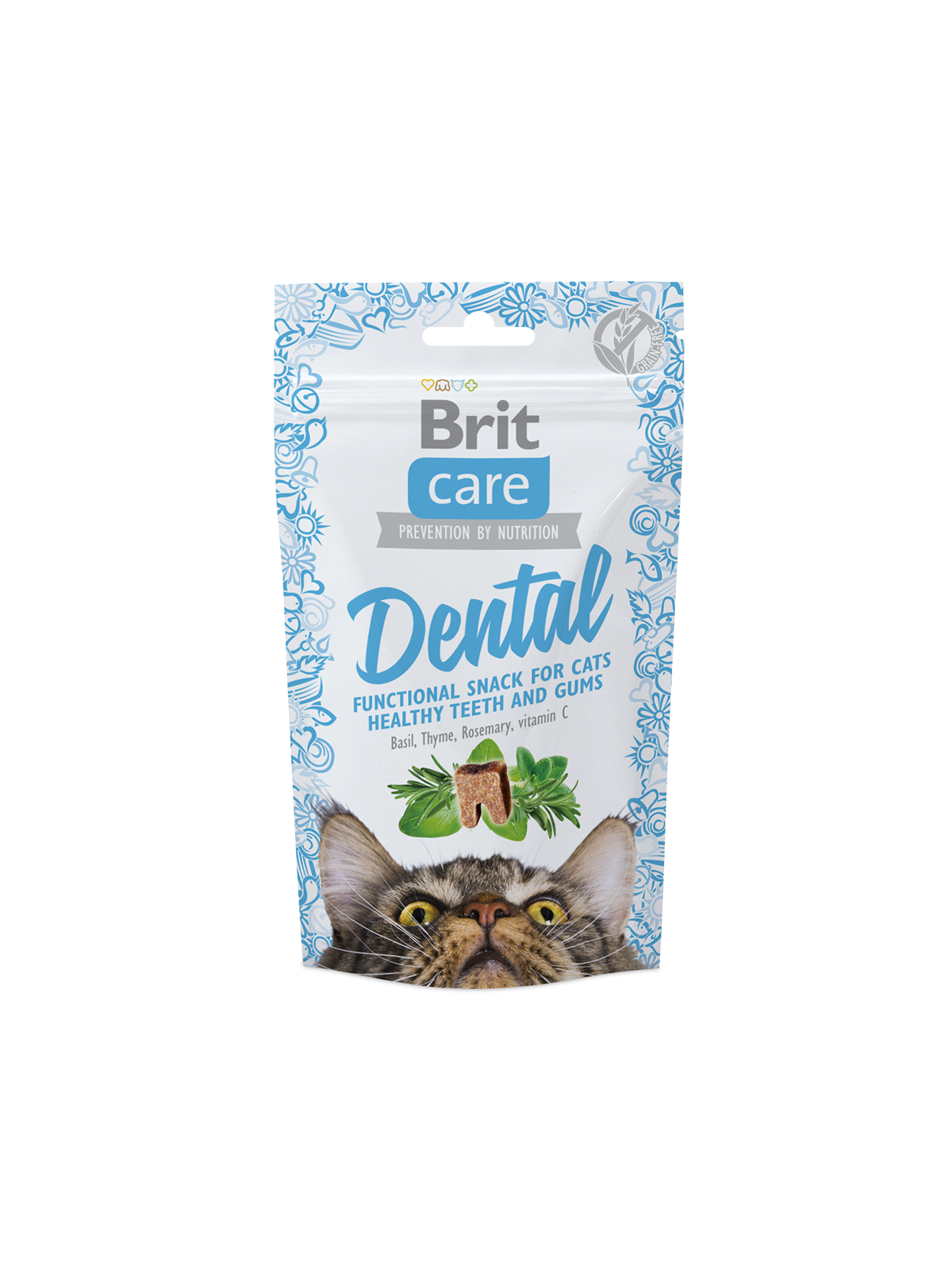 Brit care Cat snack dental 50g