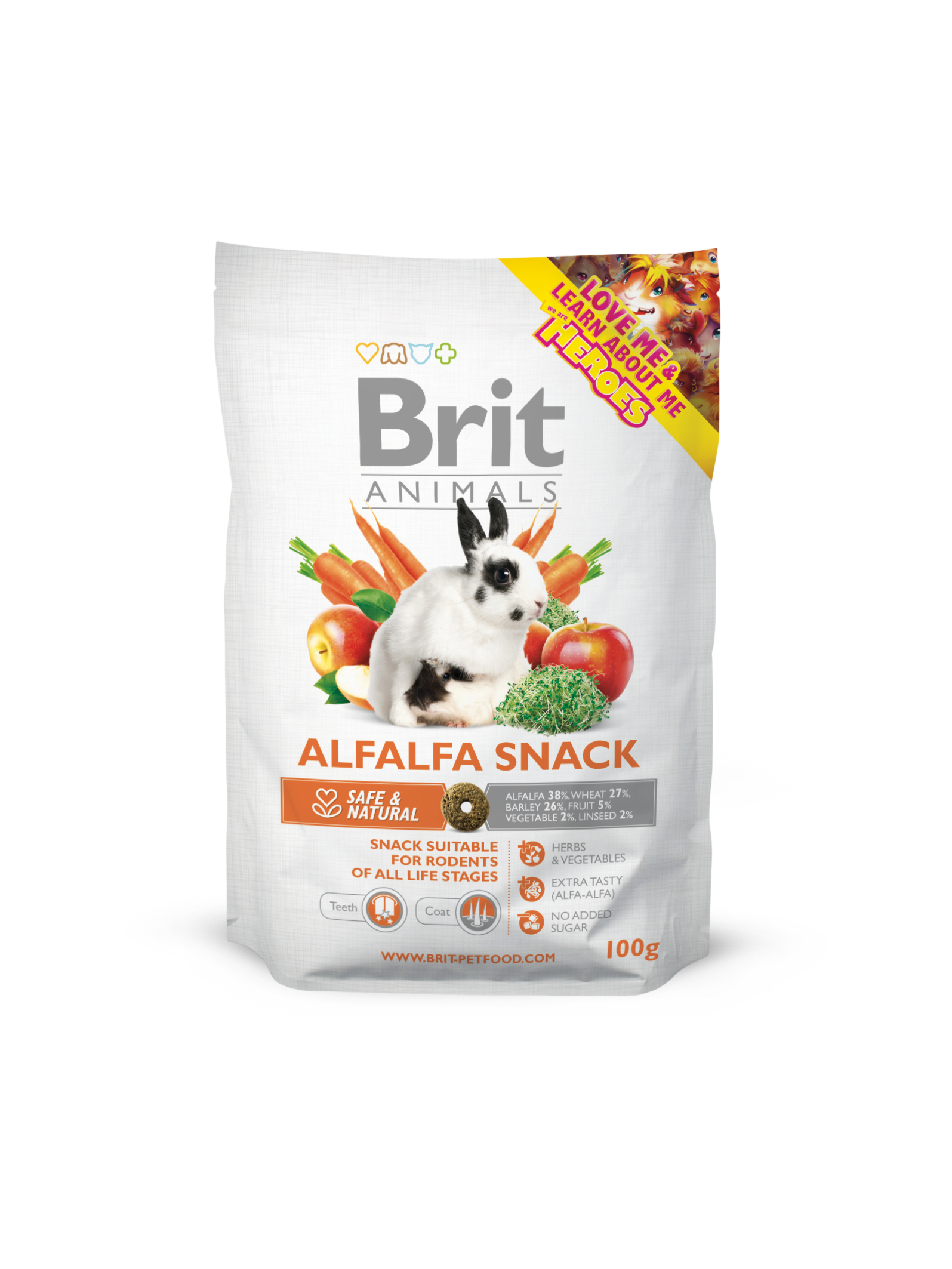 Brit animals alfa snack 100g