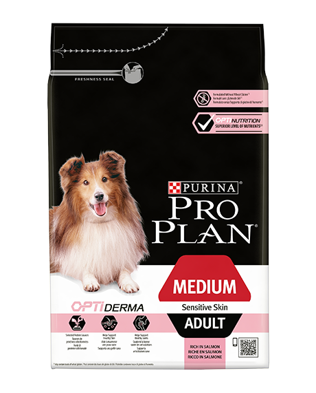 ProPlan Dog Adult Medium Sensitive Skin Salmon 3kg 
