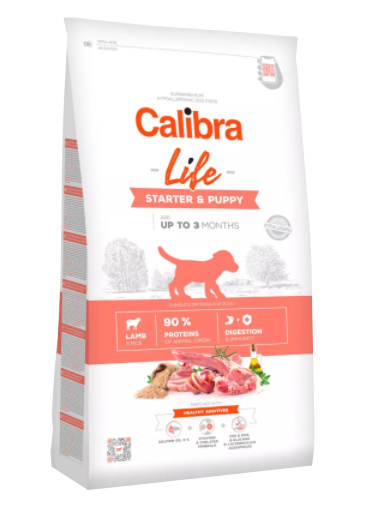 Calibra Dog Life Starter & Puppy Lamb 750g