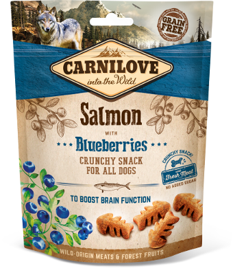 Carnilove Crunchy snack salmon&blueberries 200g