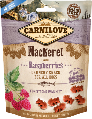 Carnilove Dog Crunchy Snack Mackerel&Raspberries 200g