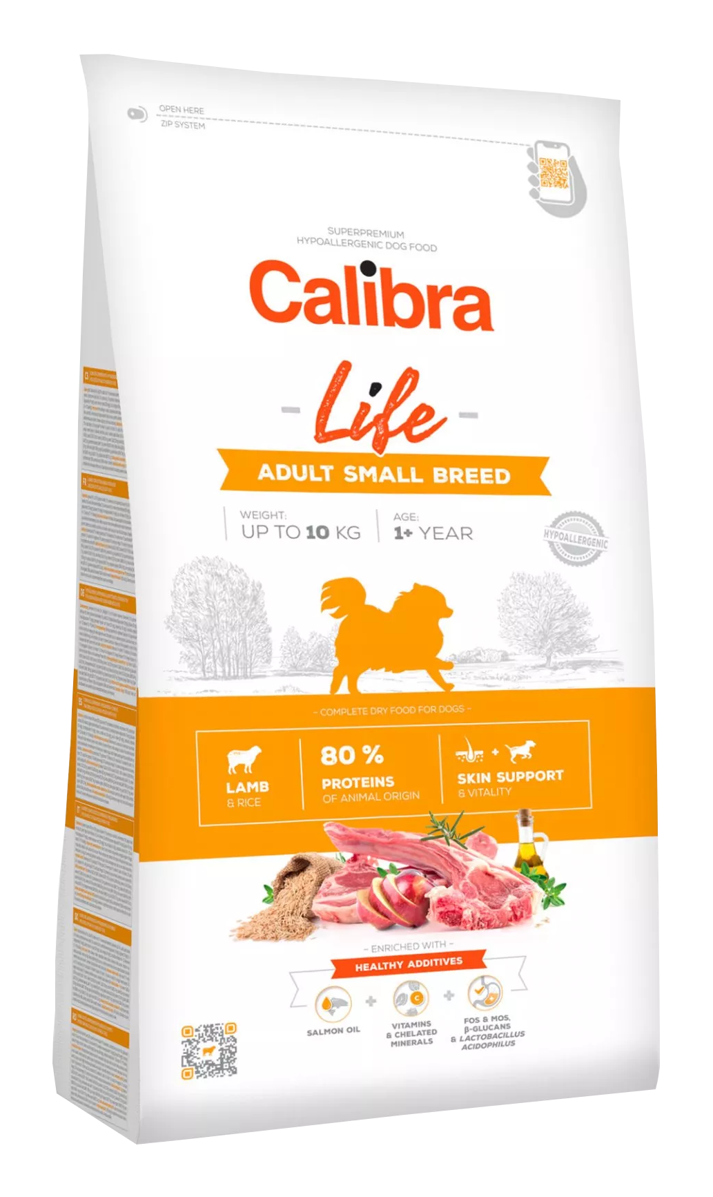 Calibra Dog Life Adult Small Breed Lamb 1,5kg