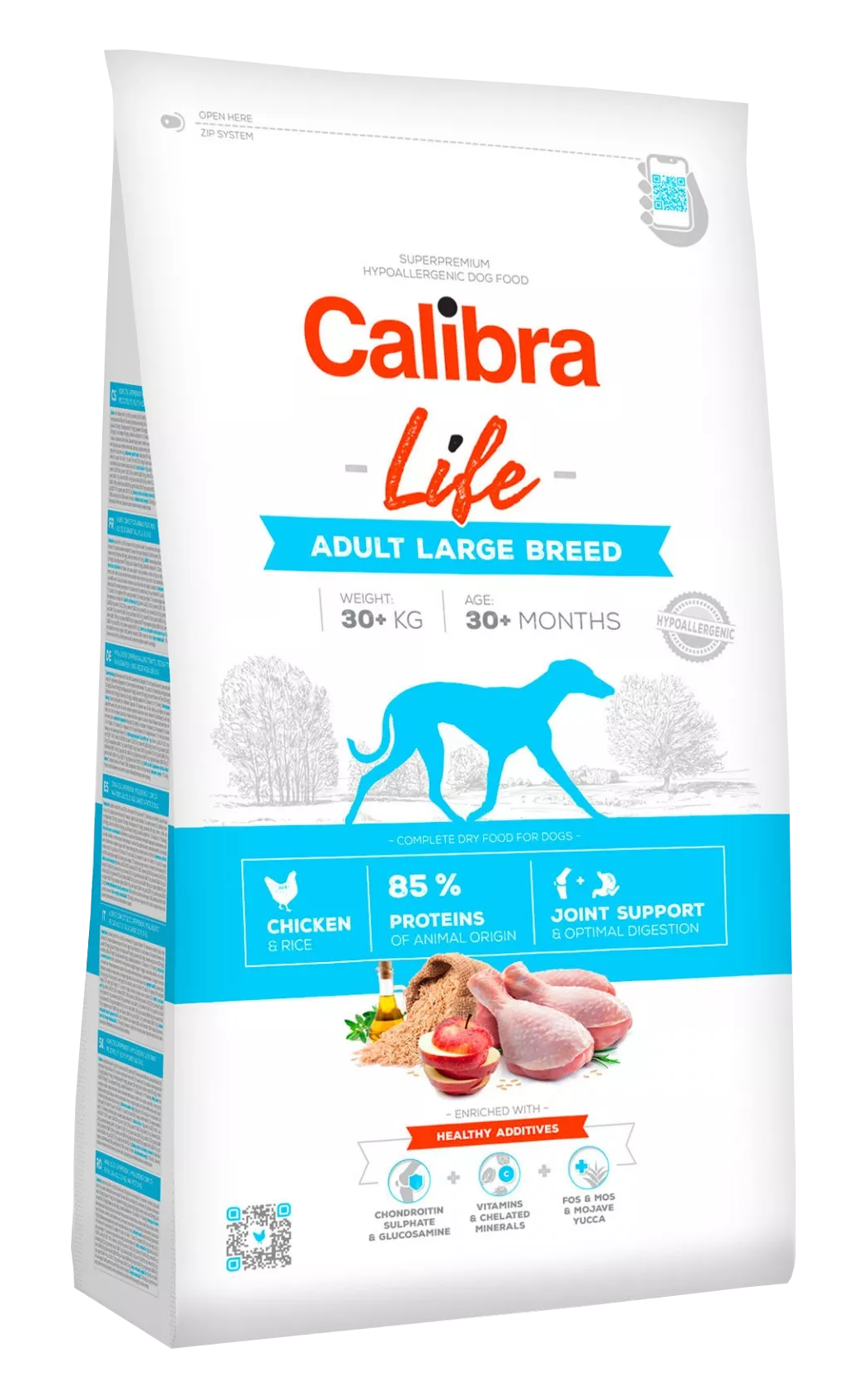 Calibra Dog Life Adult Large Breed Chicken 12kg