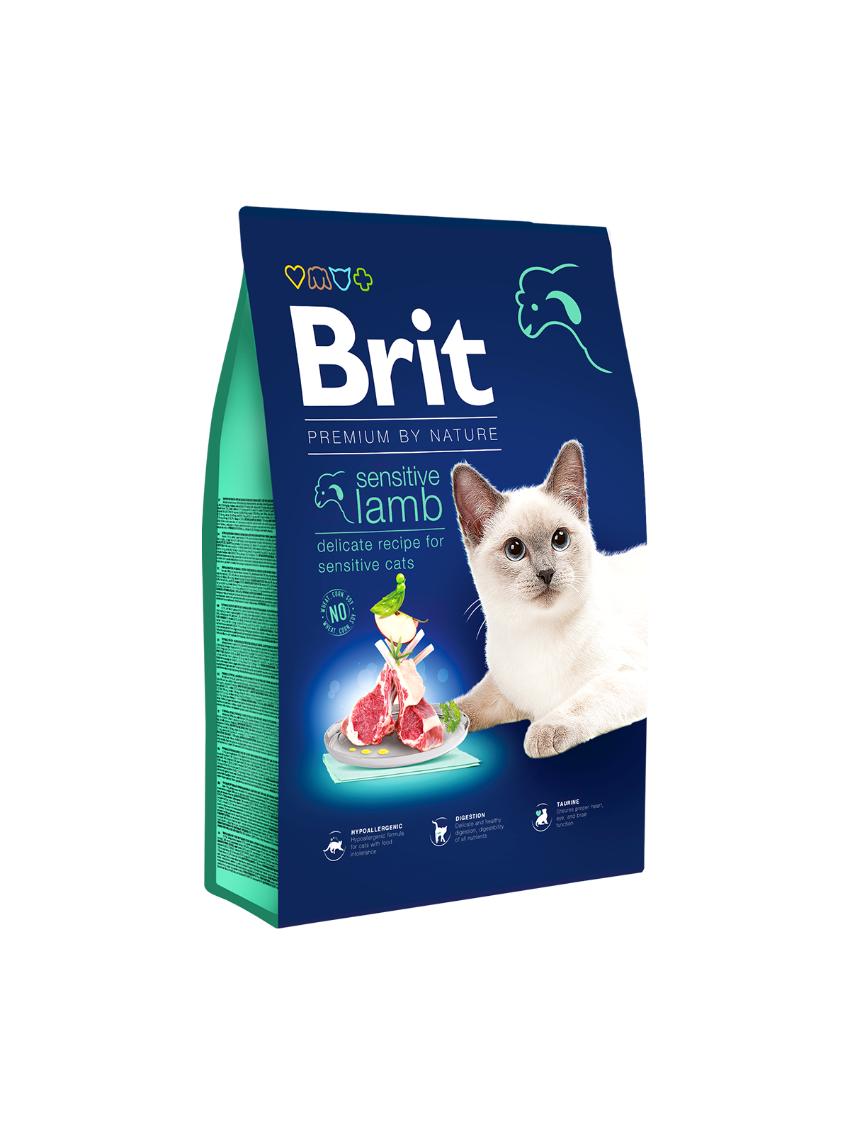 Brit Premium Cat by Nature Sensitive Lamb 8kg 