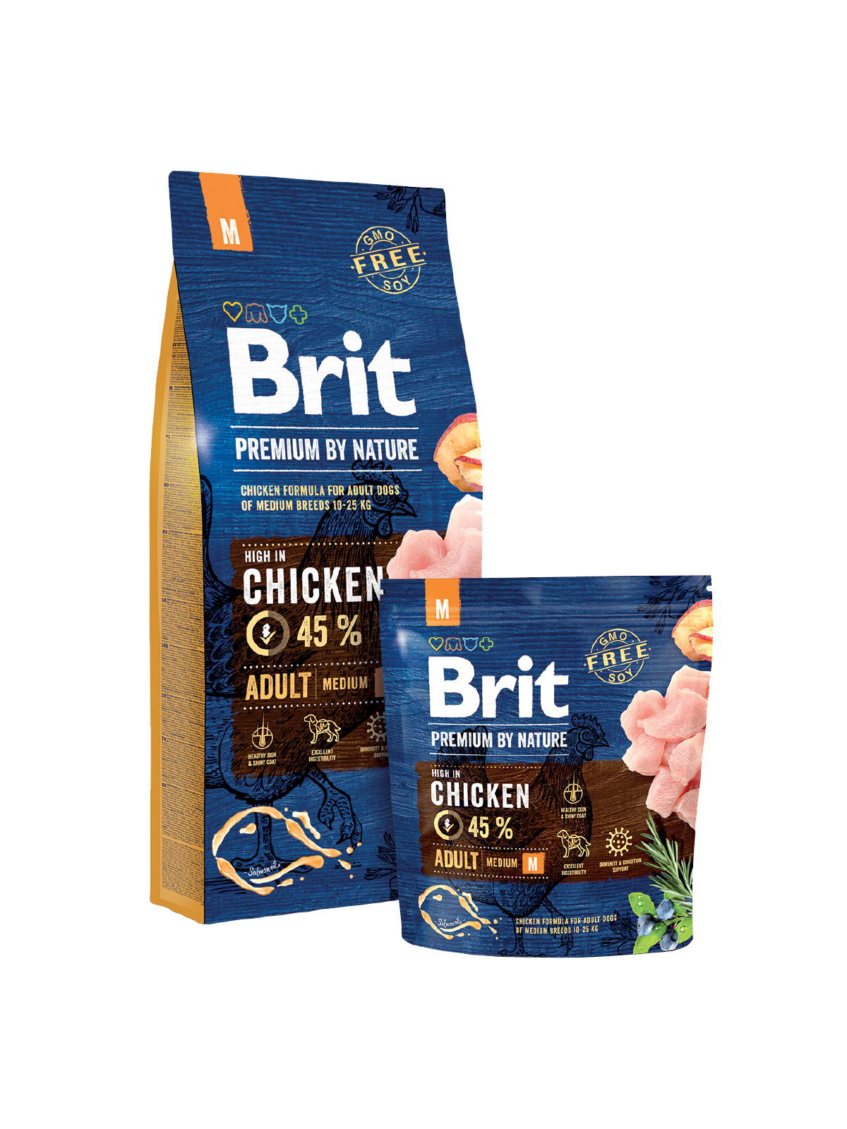 Brit Premium by Nature Adult Medium 1kg