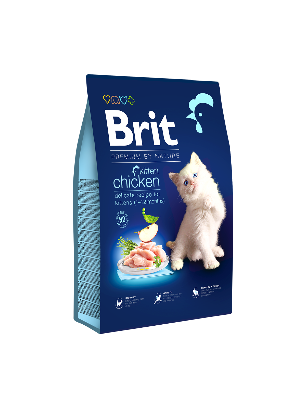 Brit Premium Cat by Nature Kitten Chicken 1,5kg 