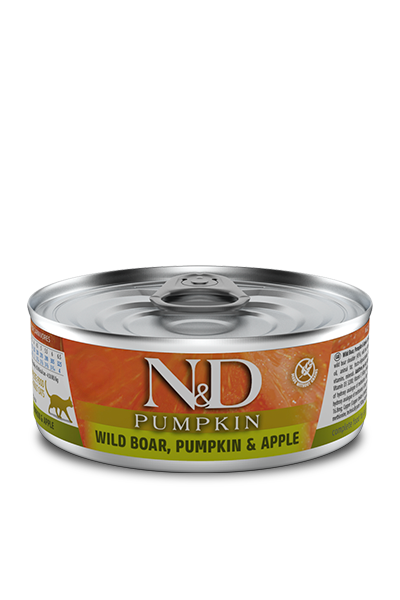 N&D CAT PUMPKIN Adult Boar & Apple 80g