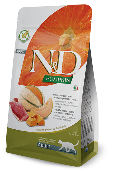 N&D Pumpkin CAT Duck & Cantaloupe melon 300g