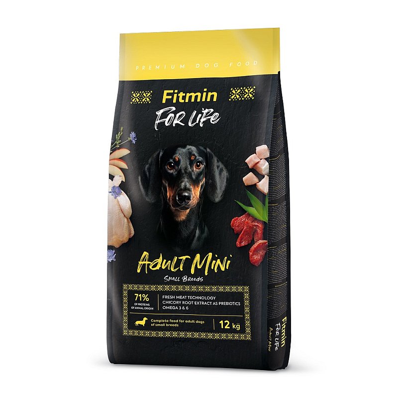 Fitmin For Life Mini kompletní krmivo pro psy 12 kg