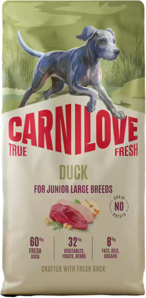 Carnilove Dog True Fresh Dry Duck Junior LB 12kg