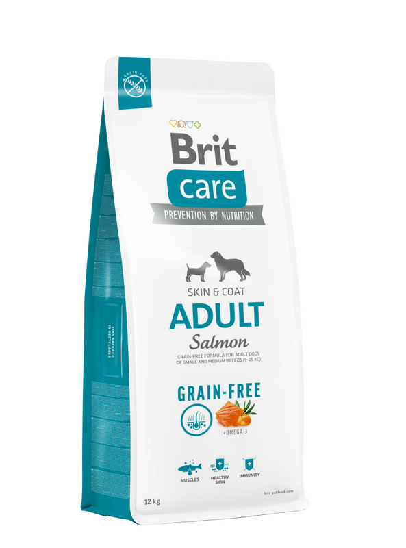 Brit Care Dog Grain-free Adult Salmon 12kg