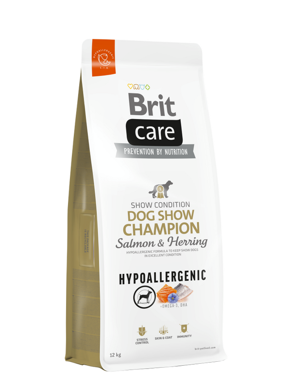 Brit Care Dog Hypoallergenic Dog Show Champion 12kg