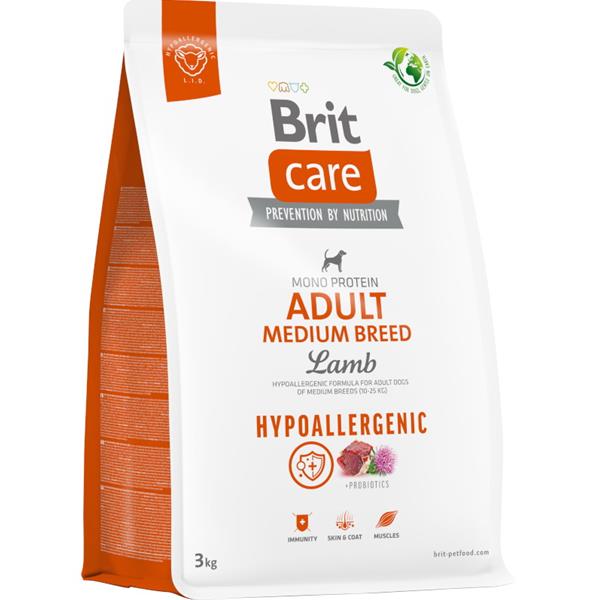 Brit Care Dog Hypoallergenic Adult Medium Breed 3kg