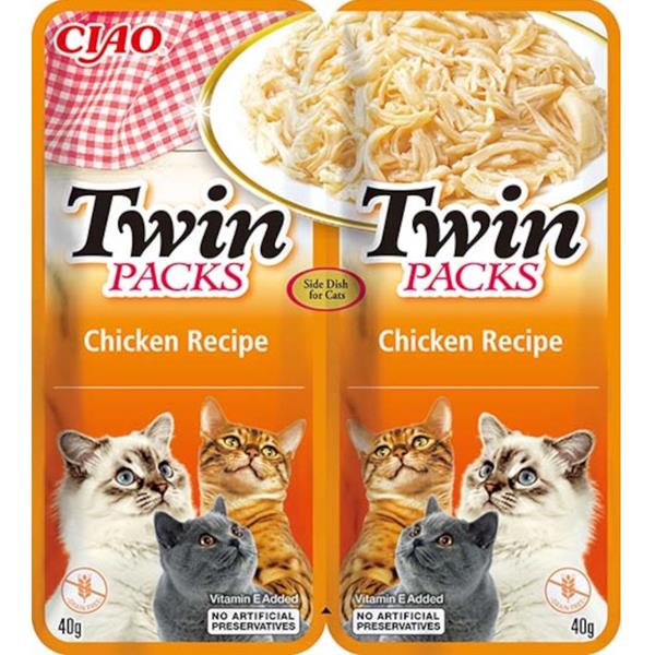 Inaba Twin Packs cat kuře 80g