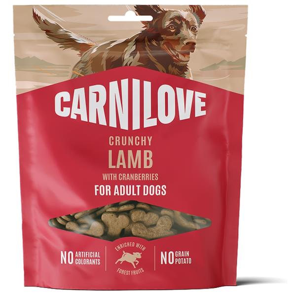 CARNILOVE Dog CRUNCHY Snack Lamb with Cranberries 200 g