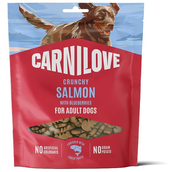 CARNILOVE Dog CRUNCHY Snack Salmon with Blueberries 200 g
