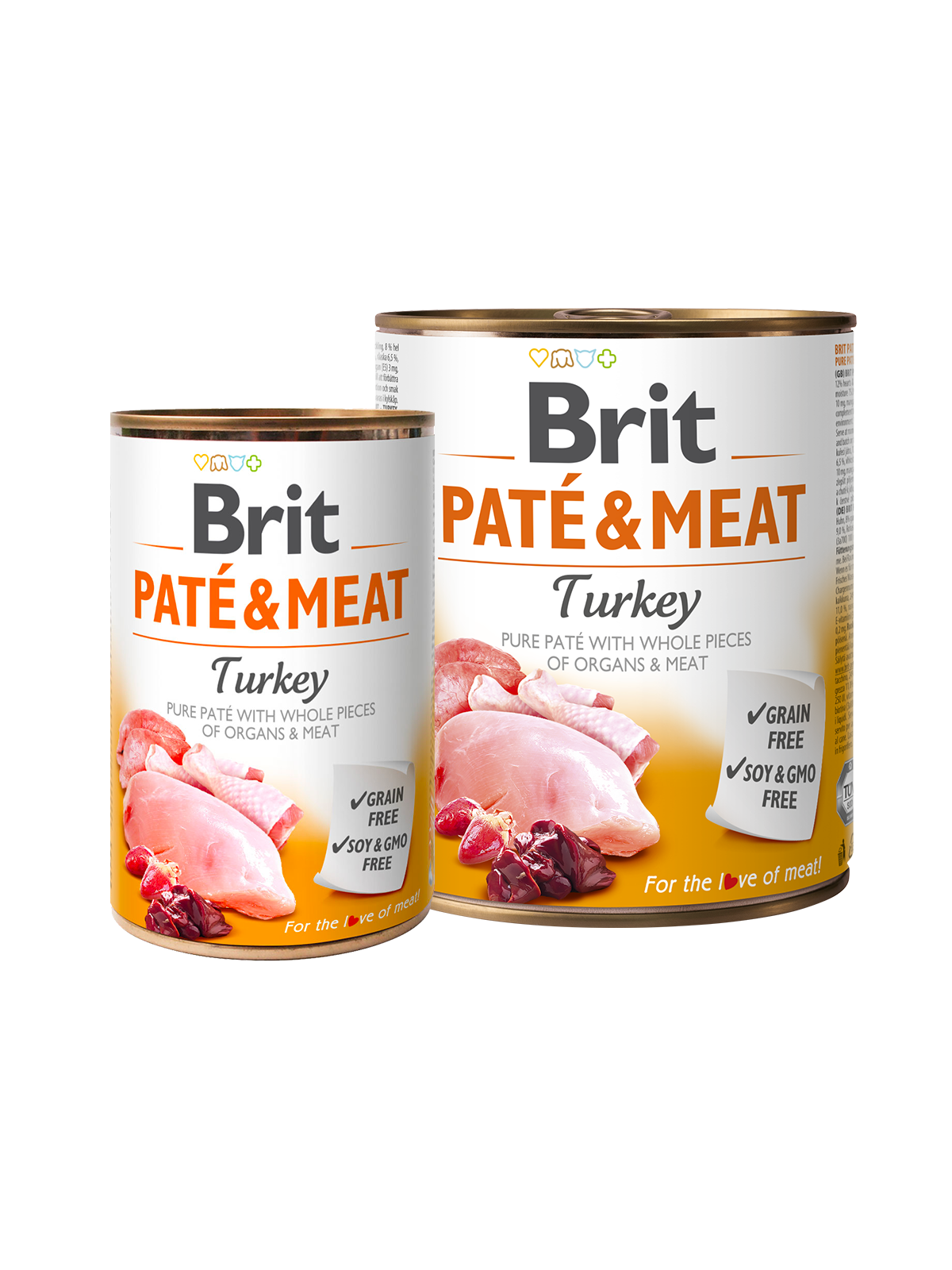 Konzerva Brit Paté&meat krůta 400g