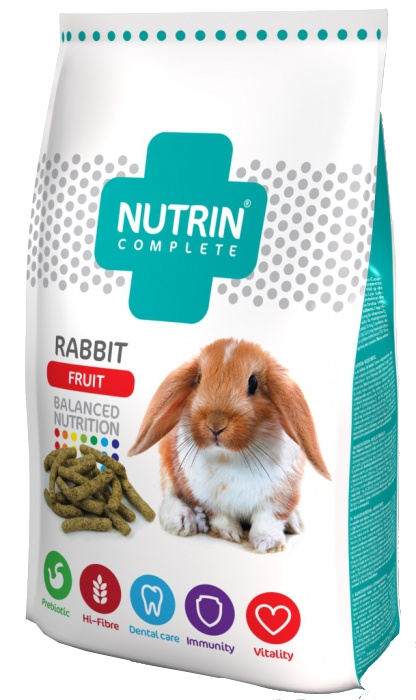 Nutrin Complete Králík Adult Fruit 1500g