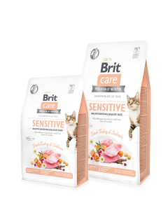 Brit Care Cat GF Sensitive Heal.Digest&Delic.Taste 0,4kg