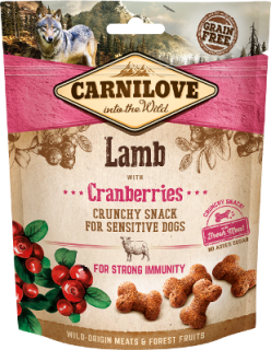 Carnilove Dog Crunchy Snack Lamb&Cranberries 200g