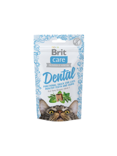 Brit care Cat snack dental 50g