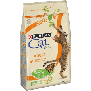 Purina Cat Chow - kuře,krůta 1,5kg