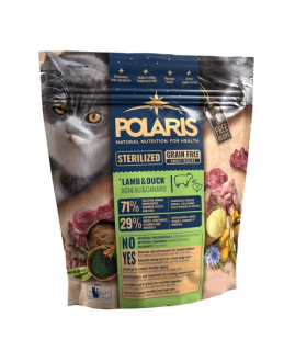 Polaris Cat Steril jehně & kachna 1,2kg