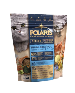 Polaris Cat Senior losos & kachna 400 g