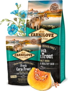 Carnilove Dog Fresh Carp & Trout for Adult 1.5kg