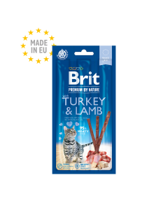 Brit Premium Cat by Nature Sticks Turkey&Lamb(3pcs) 