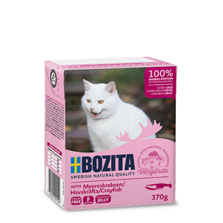 Bozita Cat kousky v želé s račím masem