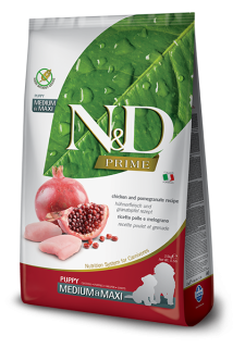 N&D PRIME DOG Puppy M/L Chicken & Pomegranate 2,5kg