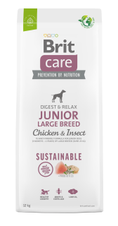 Brit Care Dog Sustainable Junior Large Breed 3kg