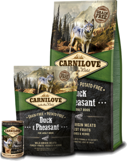 Carnilove Dog Duck & Pheasant for Adult 1,5kg