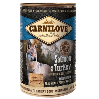 Carnilove Wild konz Meat Salmon & Turkey 400g