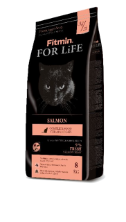 Fitmin cat for life salmon 8kg