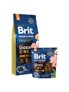 Brit premium by Nature Junior Medium 1kg