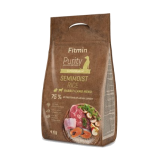 Fitmin dog Purity Rice Semimoist Rabbit&Lamb 4kg