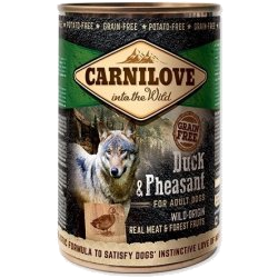 Carnilove Wild konz Meat Duck & Pheasant 400g